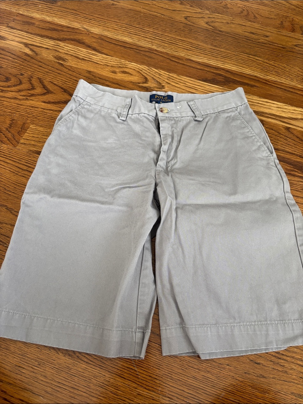 Polo by Ralph Lauren Khaki Flat Front Shorts